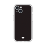 Slim Protection Premium Case［ Original - Favorite Color Heart - Black ］