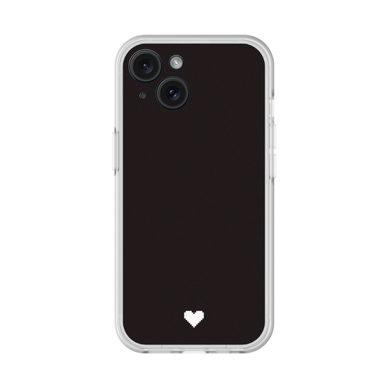 Slim Protection Premium Case［ Original - Favorite Color Heart - Black ］