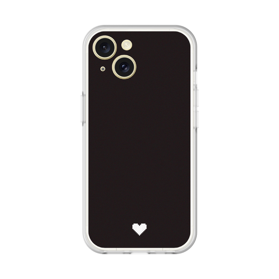 Slim Protection Premium Case［ Original - Favorite Color Heart - Black ］