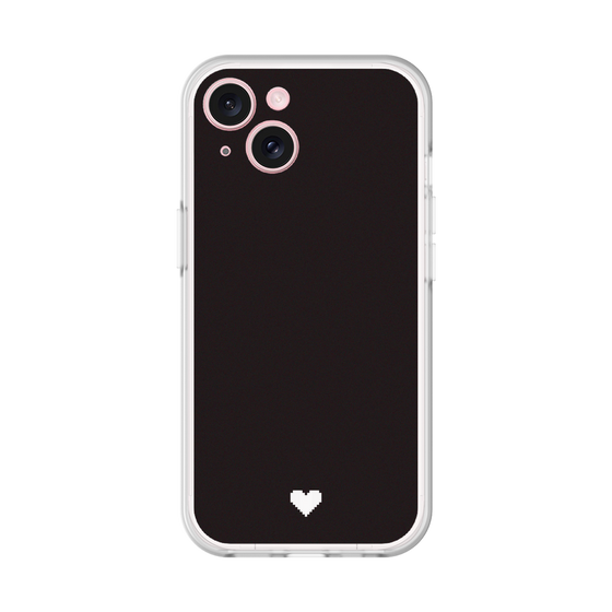 Slim Protection Premium Case［ Original - Favorite Color Heart - Black ］