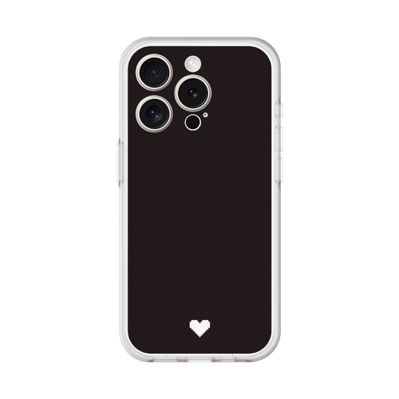 Slim Protection Premium Case［ Original - Favorite Color Heart - Black ］