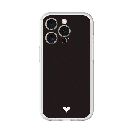 Slim Protection Premium Case［ Original - Favorite Color Heart - Black ］