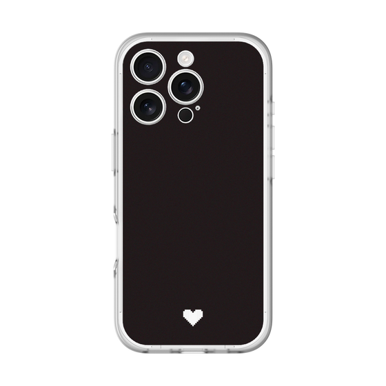 Slim Protection Premium Case［ Original - Favorite Color Heart - Black ］