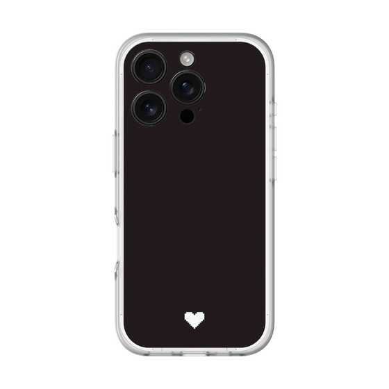 Slim Protection Premium Case［ Original - Favorite Color Heart - Black ］