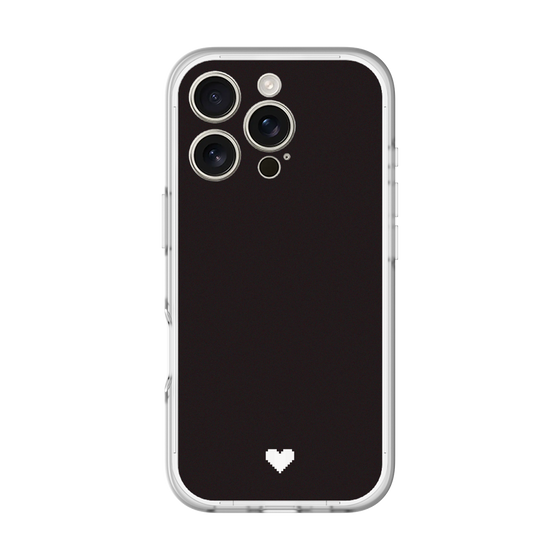 Slim Protection Premium Case［ Original - Favorite Color Heart - Black ］