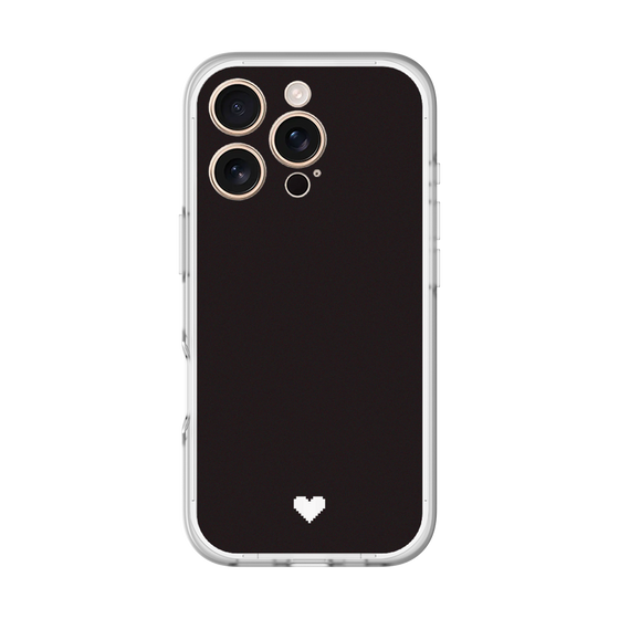 Slim Protection Premium Case［ Original - Favorite Color Heart - Black ］