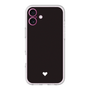 Slim Protection Premium Case［ Original - Favorite Color Heart - Black ］