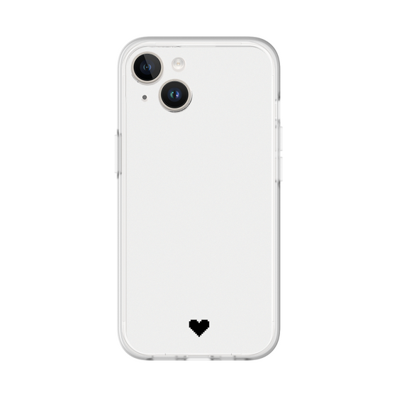 Slim Protection Premium Case［ Original - Favorite Color Heart - White ］