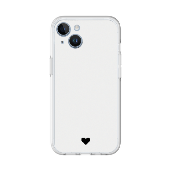 Slim Protection Premium Case［ Original - Favorite Color Heart - White ］