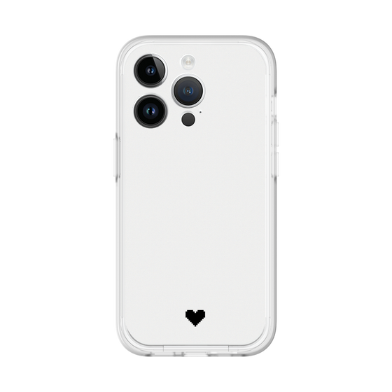 Slim Protection Premium Case［ Original - Favorite Color Heart - White ］