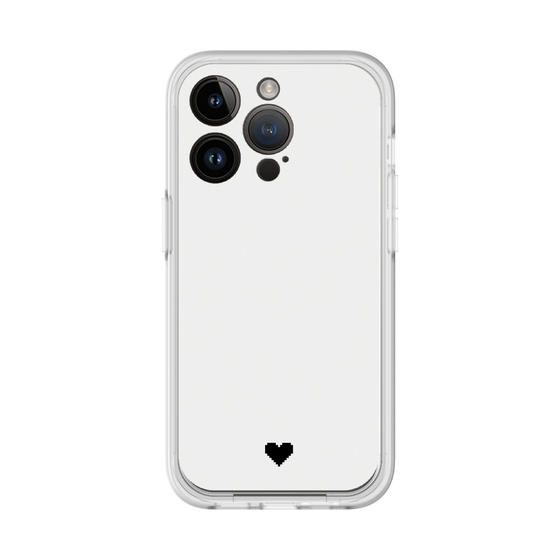 Slim Protection Premium Case［ Original - Favorite Color Heart - White ］