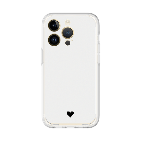Slim Protection Premium Case［ Original - Favorite Color Heart - White ］