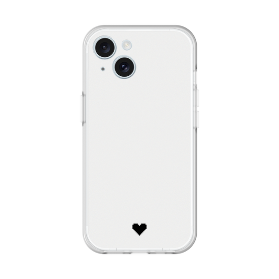 Slim Protection Premium Case［ Original - Favorite Color Heart - White ］