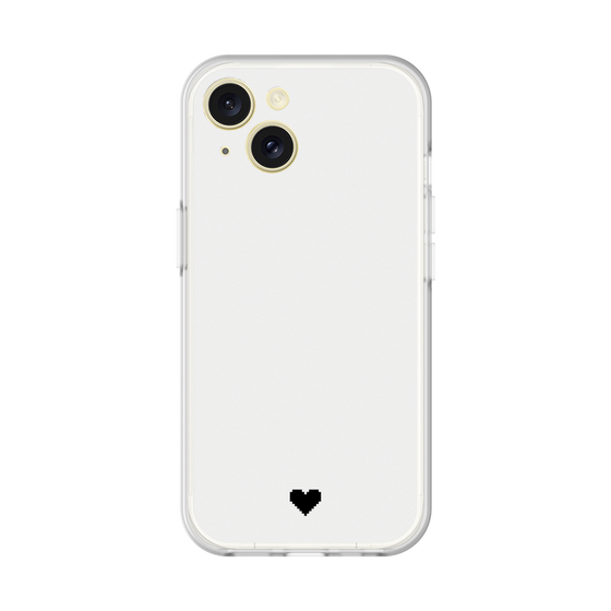 Slim Protection Premium Case［ Original - Favorite Color Heart - White ］