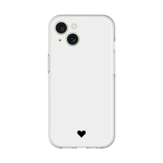 Slim Protection Premium Case［ Original - Favorite Color Heart - White ］
