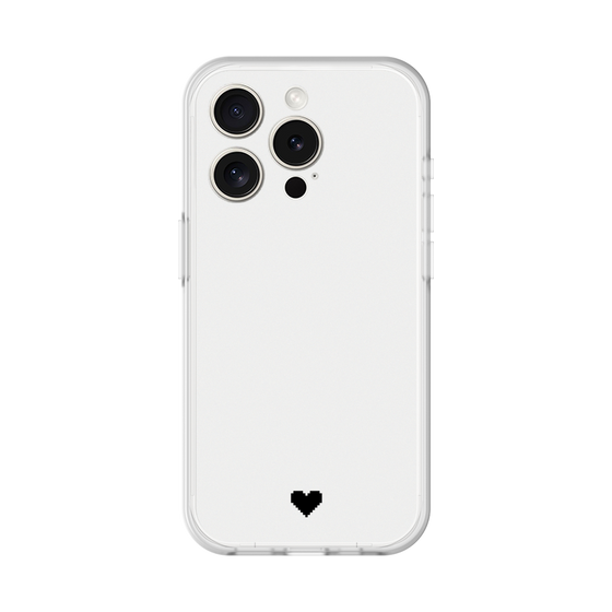 Slim Protection Premium Case［ Original - Favorite Color Heart - White ］