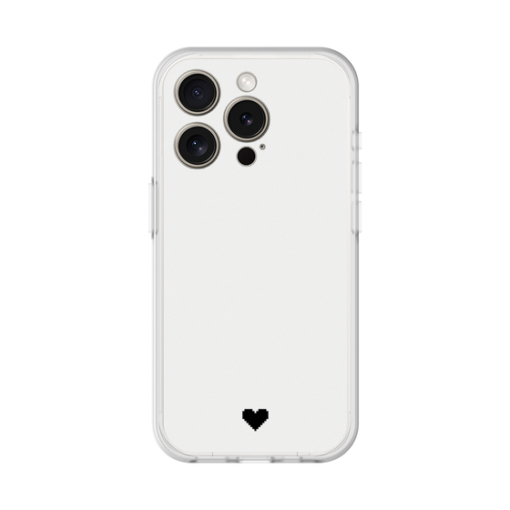 Slim Protection Premium Case［ Original - Favorite Color Heart - White ］