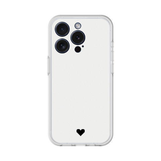 Slim Protection Premium Case［ Original - Favorite Color Heart - White ］