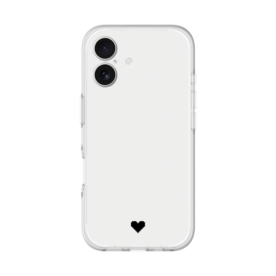 Slim Protection Premium Case［ Original - Favorite Color Heart - White ］