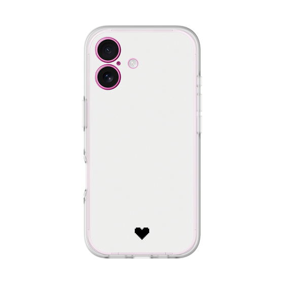 Slim Protection Premium Case［ Original - Favorite Color Heart - White ］