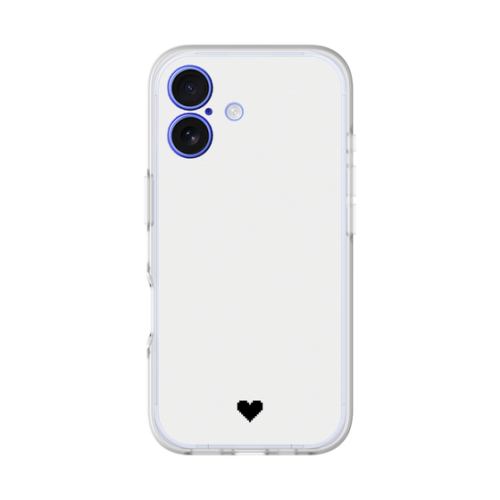 Slim Protection Premium Case［ Original - Favorite Color Heart - White ］