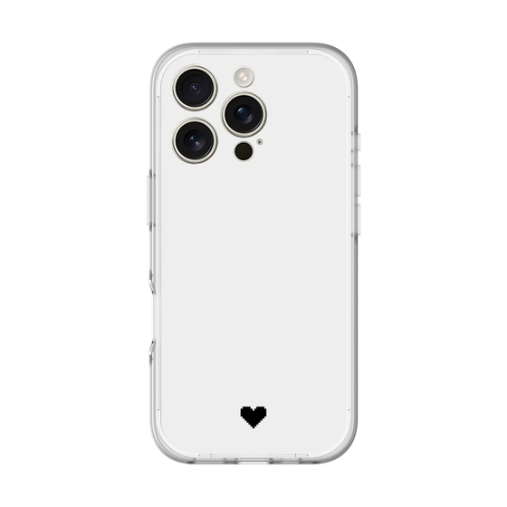 Slim Protection Premium Case［ Original - Favorite Color Heart - White ］