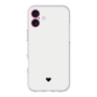 Slim Protection Premium Case［ Original - Favorite Color Heart - White ］