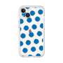 Slim Protection Premium Case［ Original - Favorite Color Polka Dots - Blue ］