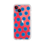 Slim Protection Premium Case［ Original - Favorite Color Polka Dots - Blue ］