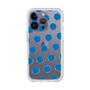 Slim Protection Premium Case［ Original - Favorite Color Polka Dots - Blue ］