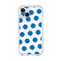 Slim Protection Premium Case［ Original - Favorite Color Polka Dots - Blue ］