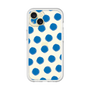 Slim Protection Premium Case［ Original - Favorite Color Polka Dots - Blue ］