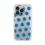 Slim Protection Premium Case［ Original - Favorite Color Polka Dots - Blue ］