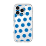 Slim Protection Premium Case［ Original - Favorite Color Polka Dots - Blue ］