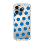 Slim Protection Premium Case［ Original - Favorite Color Polka Dots - Blue ］