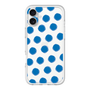Slim Protection Premium Case［ Original - Favorite Color Polka Dots - Blue ］