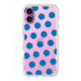 Slim Protection Premium Case［ Original - Favorite Color Polka Dots - Blue ］