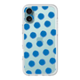 Slim Protection Premium Case［ Original - Favorite Color Polka Dots - Blue ］
