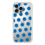 Slim Protection Premium Case［ Original - Favorite Color Polka Dots - Blue ］
