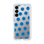 Slim Protection Premium Case［ Original - Favorite Color Polka Dots - Blue ］