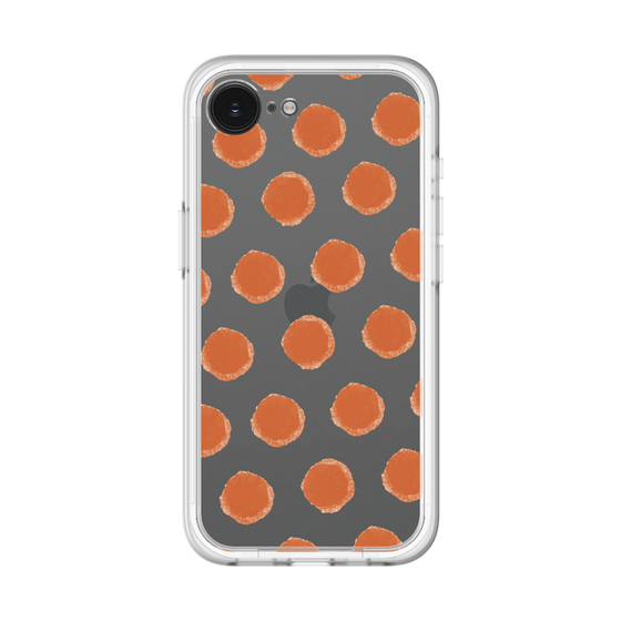 Slim Protection Premium Case［ Original - Favorite Color Polka Dots - Red ］