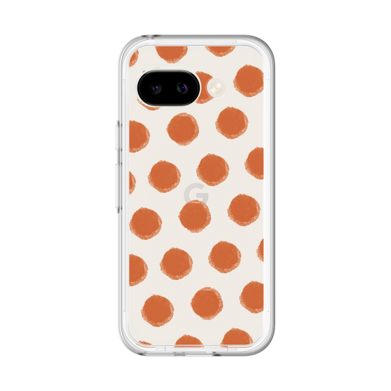 Slim Protection Premium Case［ Original - Favorite Color Polka Dots - Red ］