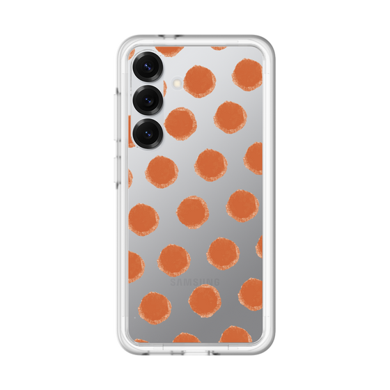 Slim Protection Premium Case［ Original - Favorite Color Polka Dots - Red ］