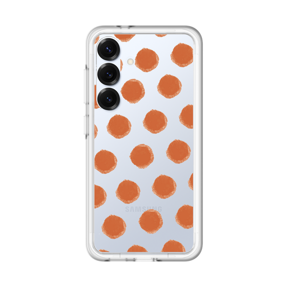 Slim Protection Premium Case［ Original - Favorite Color Polka Dots - Red ］