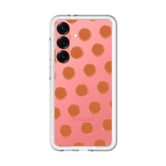 Slim Protection Premium Case［ Original - Favorite Color Polka Dots - Red ］