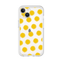 Slim Protection Premium Case［ Original - Favorite Color Polka Dots - Yellow ］