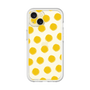 Slim Protection Premium Case［ Original - Favorite Color Polka Dots - Yellow ］