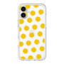 Slim Protection Premium Case［ Original - Favorite Color Polka Dots - Yellow ］