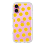 Slim Protection Premium Case［ Original - Favorite Color Polka Dots - Yellow ］