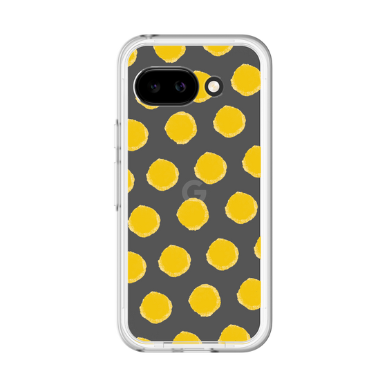 Slim Protection Premium Case［ Original - Favorite Color Polka Dots - Yellow ］